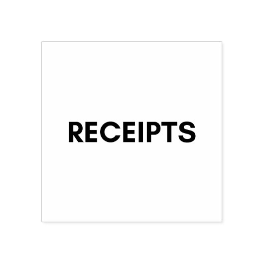 Einnahmen Gummistempel (Prägung)