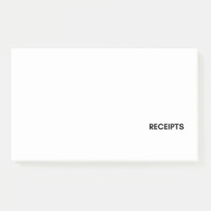 Einnahmen Post-it Klebezettel