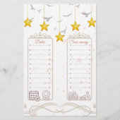 Einnahmen und Rettend Tracker-Haushalt   Briefpapier (Vorderseite)