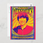 EinnahmeWoodstockPoster Postkarte (Vorne/Hinten)