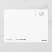 Einnehmen auf einfache Postkarte (Rückseite)