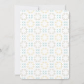 EinŌ Puristisch Einladung (Rückseite)