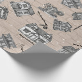 Einpackpapier für neue Häuser (Ecke)
