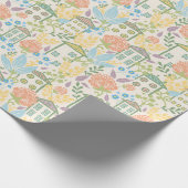 Einpackpapier für neues Zuhause (Ecke)