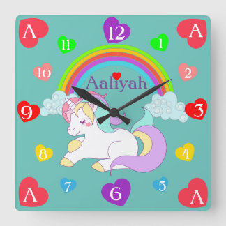 Einpolige Acrylwand-Uhr Quadratische Wanduhr
