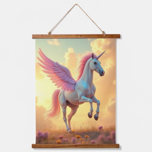 Einpolige Wandtapete aus Holz Wandteppich Mit Holzrahmen (Vorderseite)