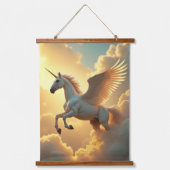 Einpolige Wandtapete aus Holz Wandteppich Mit Holzrahmen (Vorderseite)