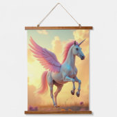 Einpolige Wandtapete aus Holz Wandteppich Mit Holzrahmen (Vorderseite)