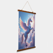 Einpolige Wandtapete aus Set mit Holzdeckenplatte Wandteppich Mit Holzrahmen (Gewinkelt)