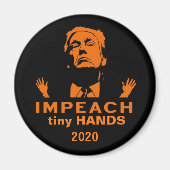 Einprägen winziger Hände Magnet (Vorne)