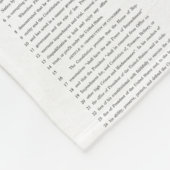 Einpresserzeugnisse Fleecedecke (Ecke)