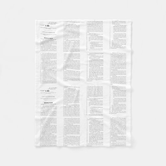 Einpresserzeugnisse Fleecedecke (Vorderseite)