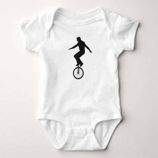 Einrad Baby Strampler (Vorderseite)