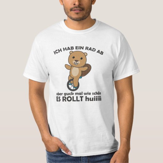 Einrad Biber Einrad Biber Circus T-Shirt (Vorderseite)