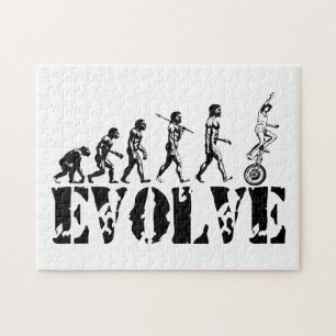 Einrad-Evolution Sport Puzzle