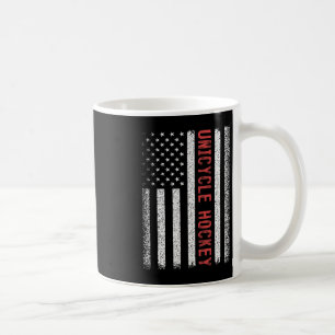 Einrad Hockey Amerikanische Flagge 4. Juli Frauen Kaffeetasse