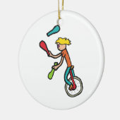 Einrad Keramik Ornament (Links)