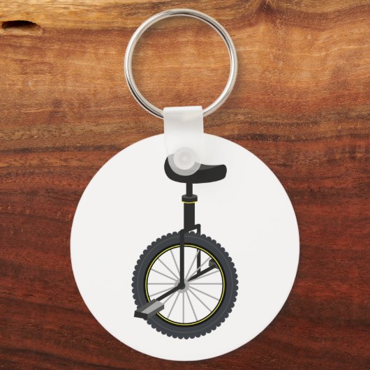 Einrad Schlüsselanhänger (Vorderseite)