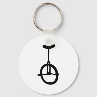 Einradsymbol Schlüsselanhänger