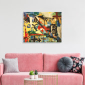 Einreichung Leinwanddruck (Insitu (Wohnzimmer))