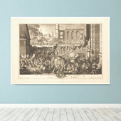 Einreise Alexander des Großen nach Babylon, Leinwanddruck (Insitu (Holzboden))