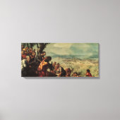 Einreise Christi nach Jerusalem Leinwanddruck (Vorderseite)