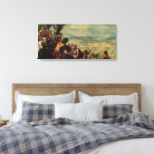 Einreise Christi nach Jerusalem Leinwanddruck (Insitu (Schlafzimmer))