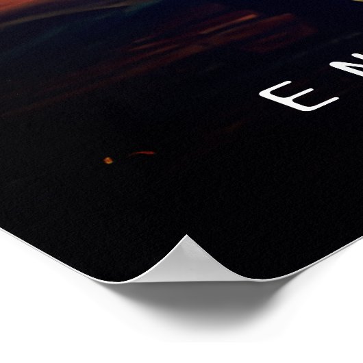 Einreise in die Stadt Poster (Ecke)