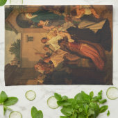 Einreise Jesu Christi nach Jerusalem Geschirrtuch (Gefaltet)
