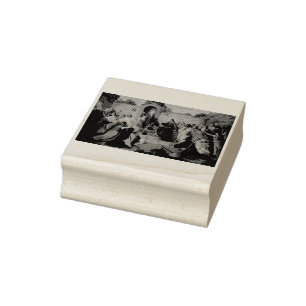 Einreise Jesu Christi nach Jerusalem Gummistempel