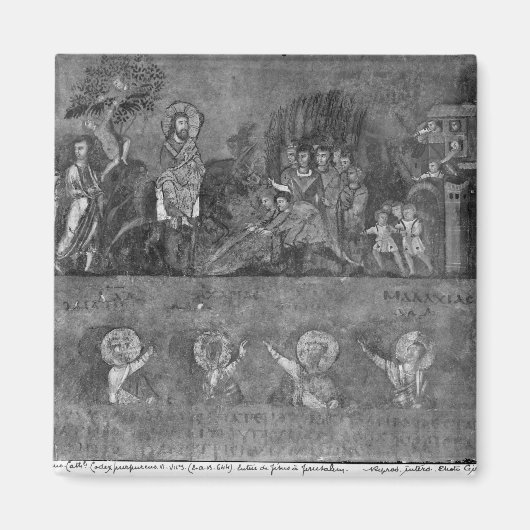 Einreise Jesu nach Jerusalem Magnet (Vorne)