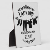 Einrichtung der niedlichen Waschküche Fotoplatte (Seite)