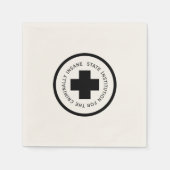 Einrichtung des Staat für kriminell verrückt Serviette (Vorderseite)