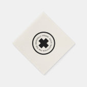 Einrichtung des Staat für kriminell verrückt Serviette (Ecke)