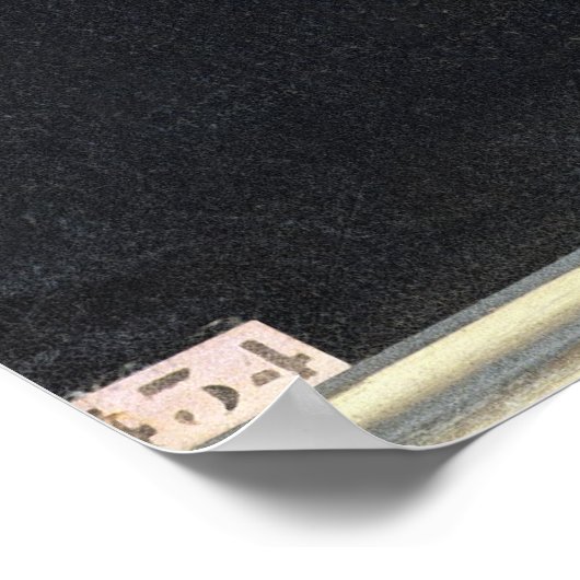 Einrichtung des Statuts der Templer Poster (Ecke)