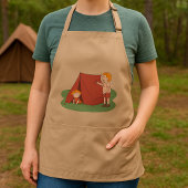 Einrichtung eines Zecks Schürze