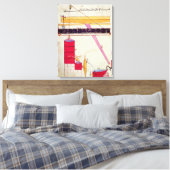 Einrichtung für die Wasserversorgung eines Springb Leinwanddruck (Insitu (Schlafzimmer))