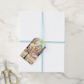 Einrichtung, Häuser, Dorf Geschenkanhänger (Mit Garn)