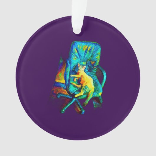 Einrichtung mit CAT ART-Design Ornament (Vorderseite)