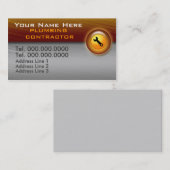 Einrichtung von Visitenkarten des AN Visitenkarte (Vorne/Hinten)