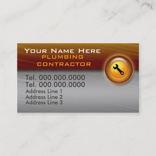 Einrichtung von Visitenkarten des AN Visitenkarte (Vorderseite)