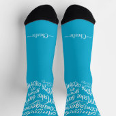 EINRICHTUNGEN individuelle Name & Farbe Socken (Oben)