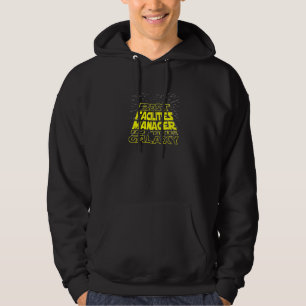 Einrichtungen Manager Cool Galaxy Job Hoodie