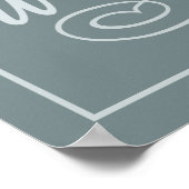 EINRICHTUNGEN motivierend Plakat (Ecke)