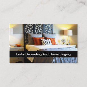 Einrichtungs- und Inszenierungsservices für Zuhaus Visitenkarte