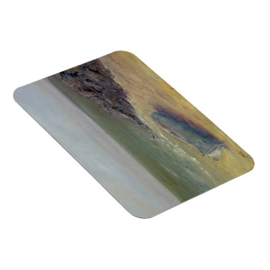 Einrollboot an der Küste Magnet (Rechte Seite)