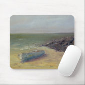 Einrollboot an der Küste Mousepad (Mit Mouse)