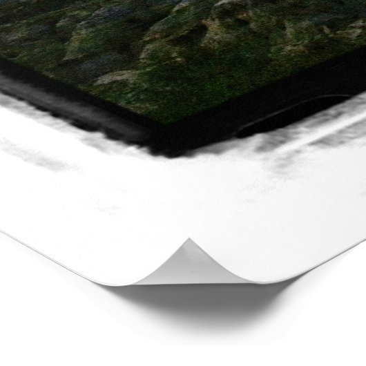 Einrollen Poster (Ecke)