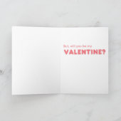 Eins an einem Melonen Valentinstag Karte (Innenseite)