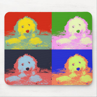 ~ eins buntes Cavachon ~ Mousepad